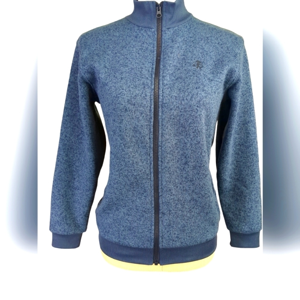 Brooks Brothers Blue Full-Zip Utility Jacket